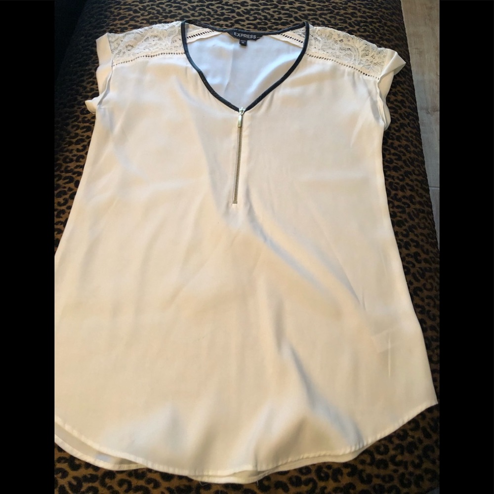 Express Ivory blouse